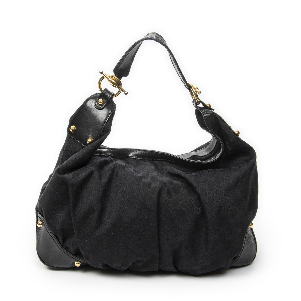 Gucci Large Jockey Hobo